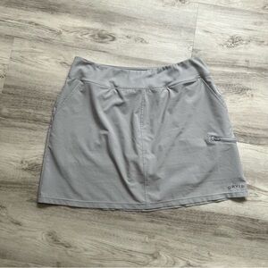 Orvis Women's Light Gray Mini Skort